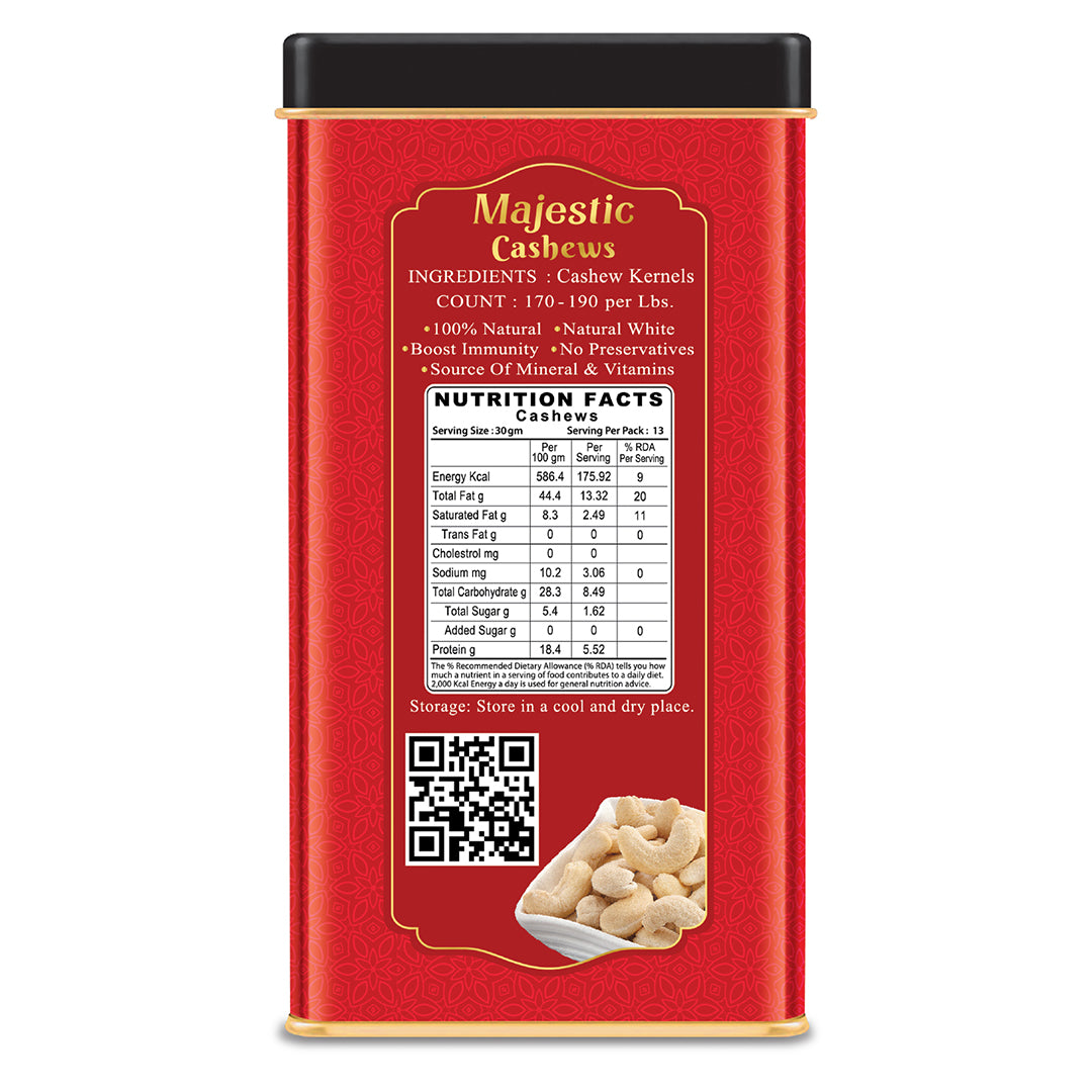 Majestic Cashews - 400 gm