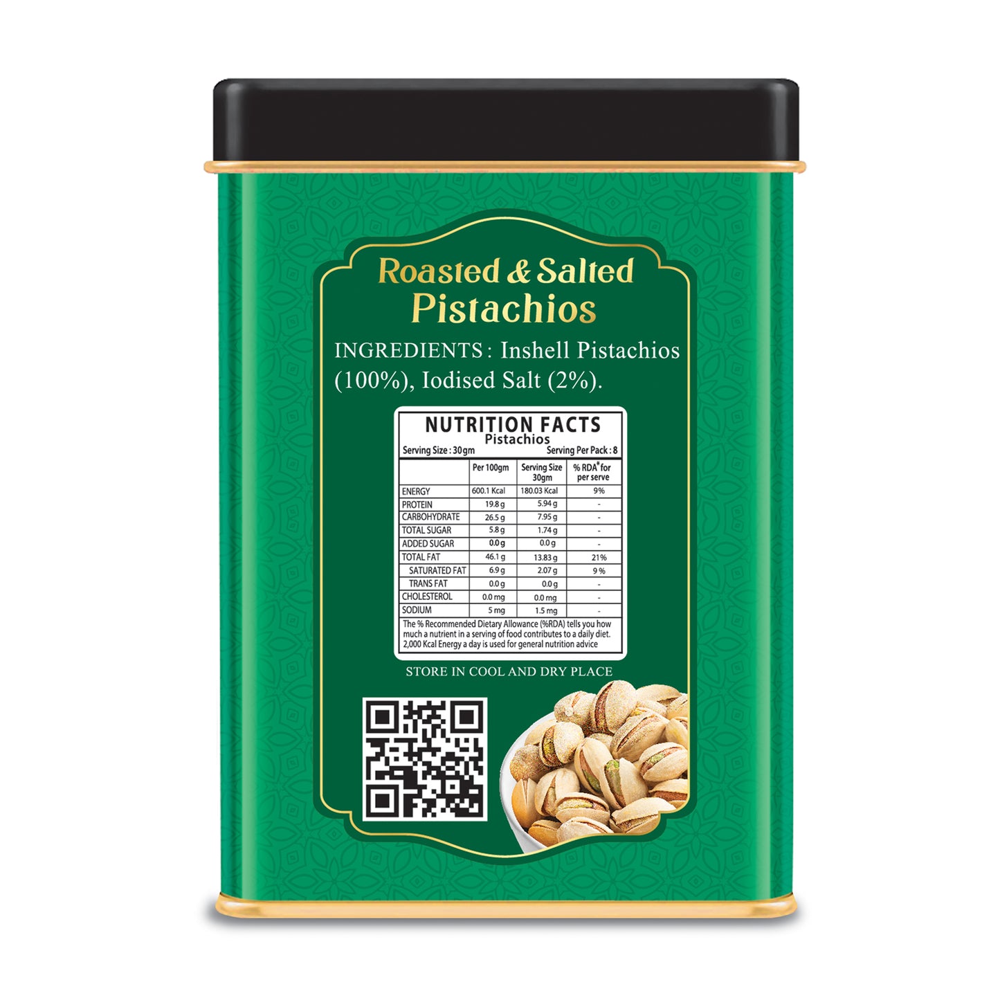 Roasted & Salted Pistachios