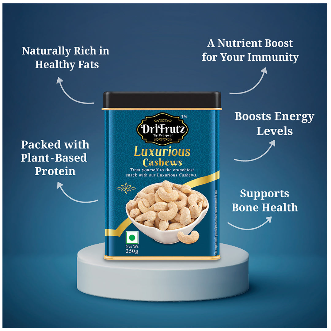 Luxurious Cashews - 250 gm