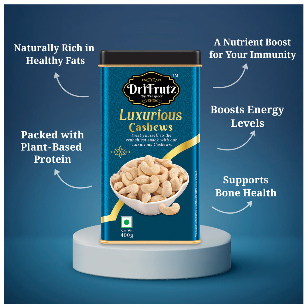 Luxurious Cashews - 400 gm