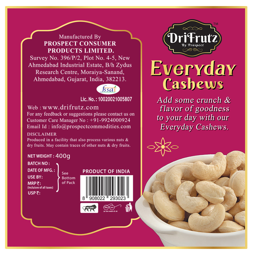 Everyday Cashew - 400gm