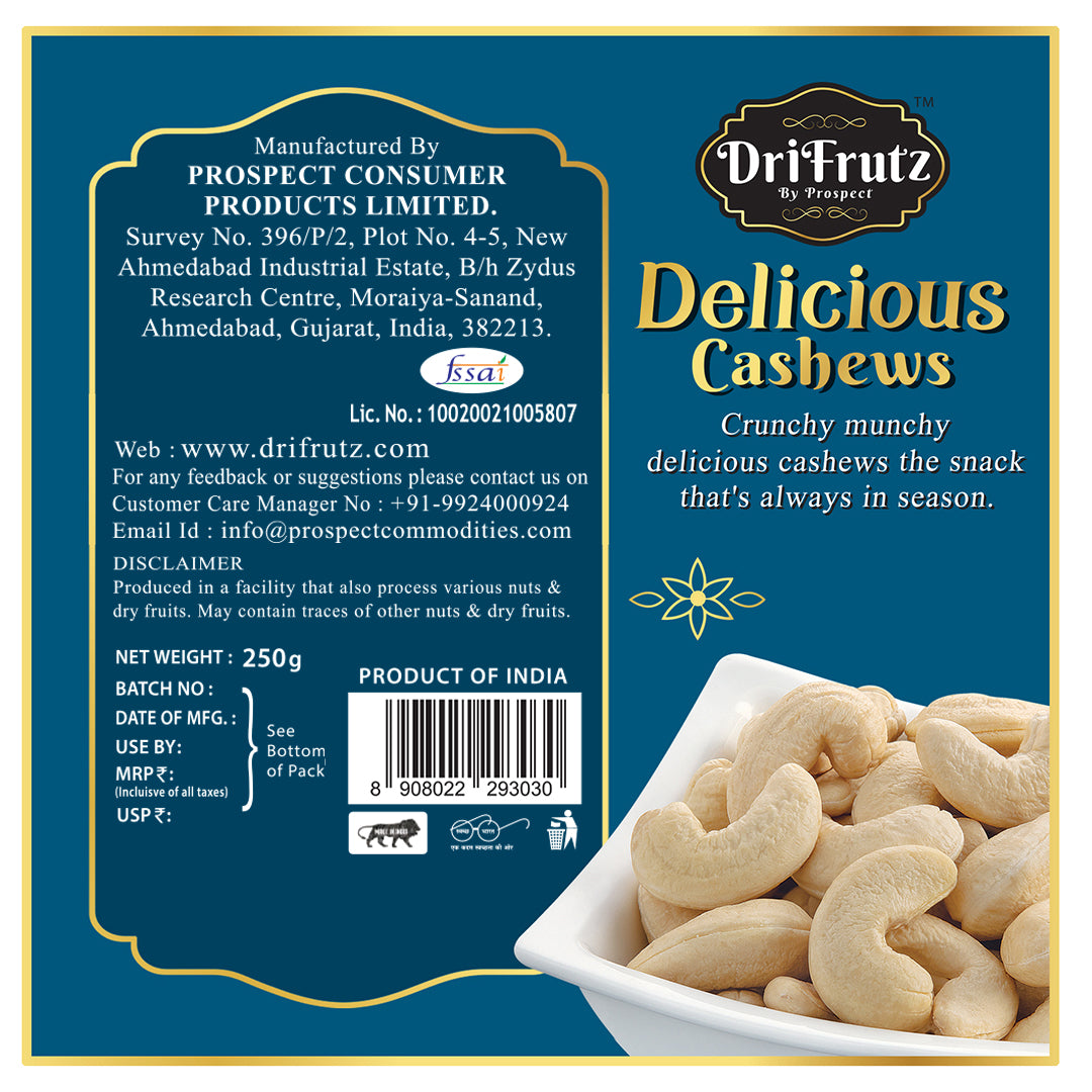 Delicious Cashew - 250gm