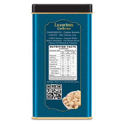 Luxurious Cashews-400 gm - DriFrutz