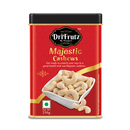 Majestic Cashews-250 gm - DriFrutz , Premium Cashew Nuts