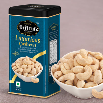 Luxurious Cashews-400 gm - DriFrutz